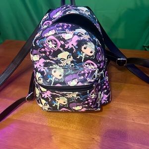 Loungefly Funko marvel black light rave backpack